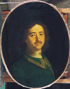 Portret van Peter de Grote (1672-1725)
